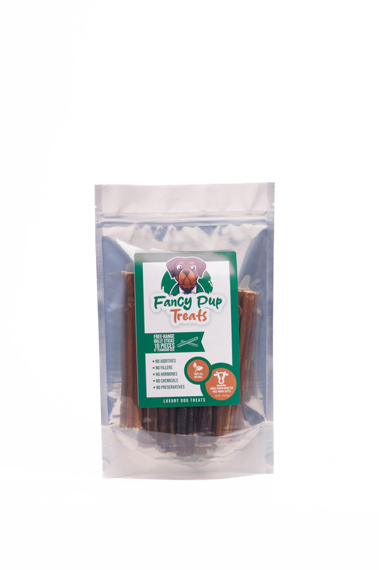 6in Free-Range Bully Sticks - Standard Size (10 pack)